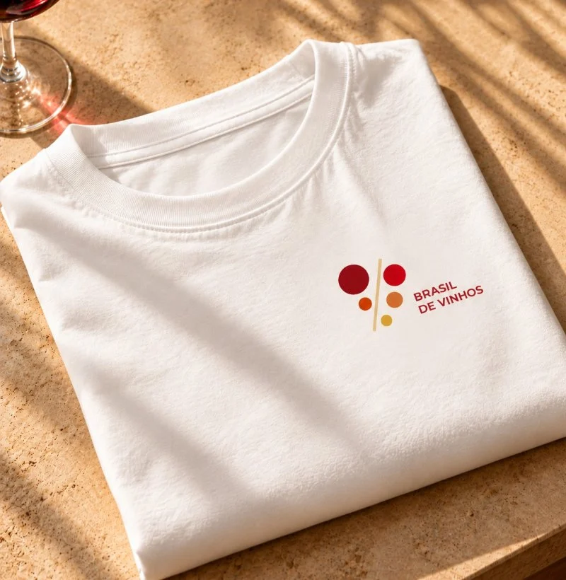 Camiseta Brasil de Vinhos