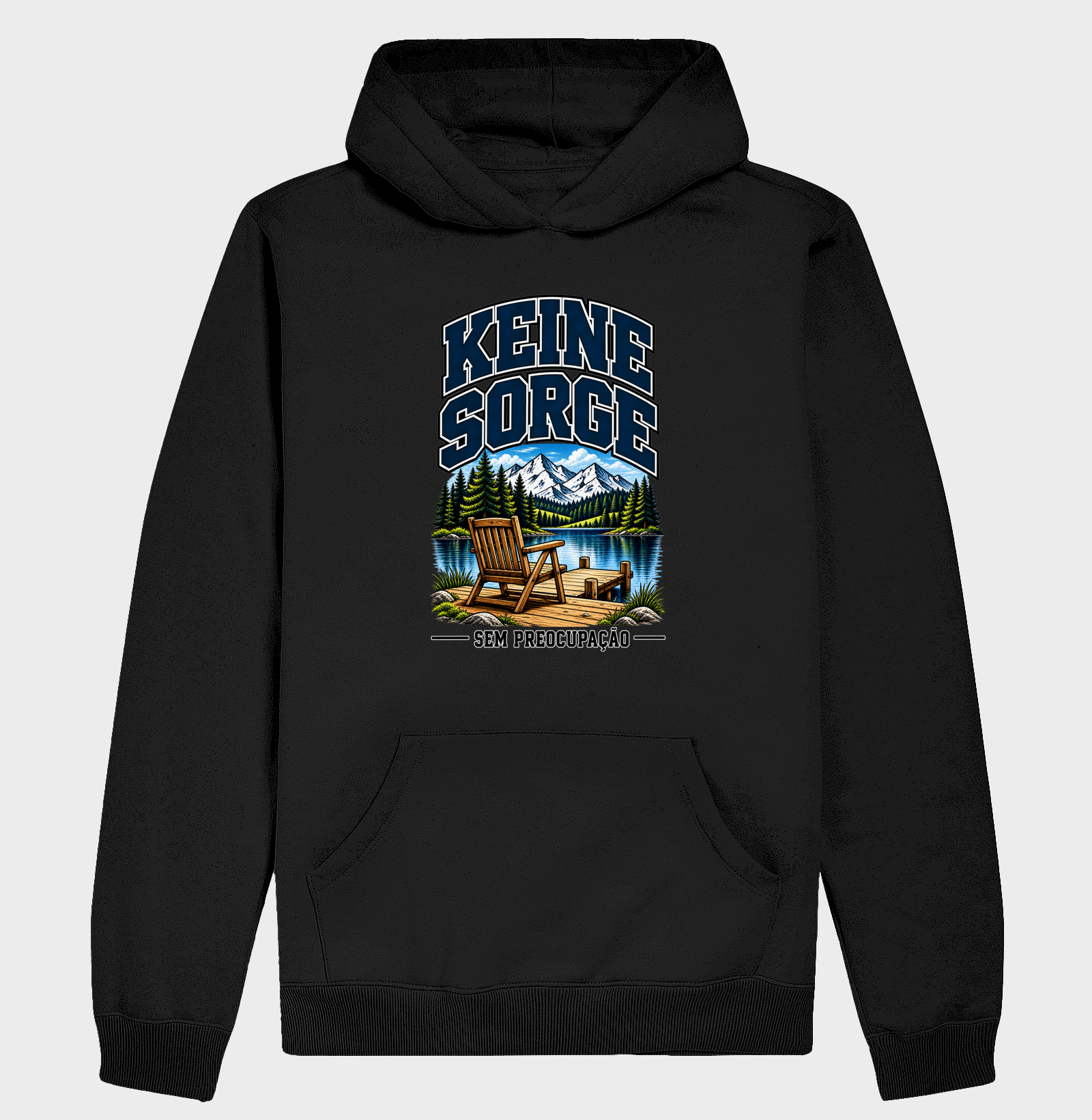 Keine Sorge — Sem Preocupação - Hoodie Moletom