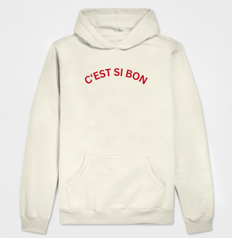 Moletom Capuz C'est Si Buon Red