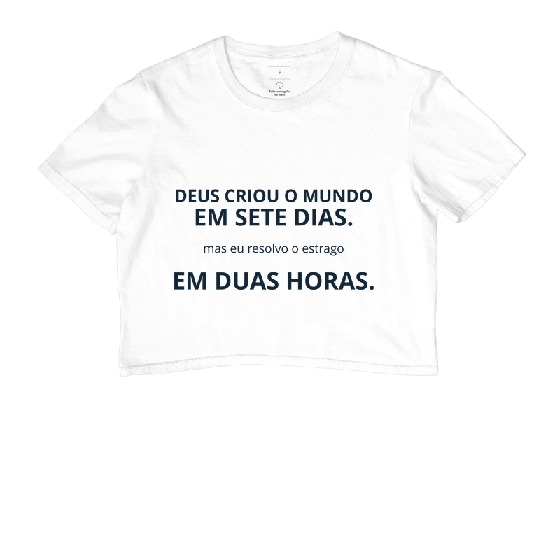 Deus criou o mundo em 2 horas  - Cropped
