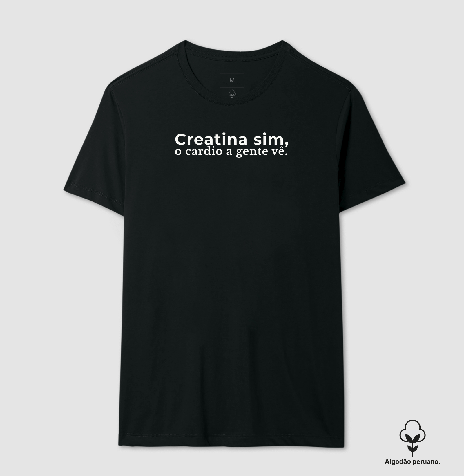 Creatina sim, o cardio a gente vê.
