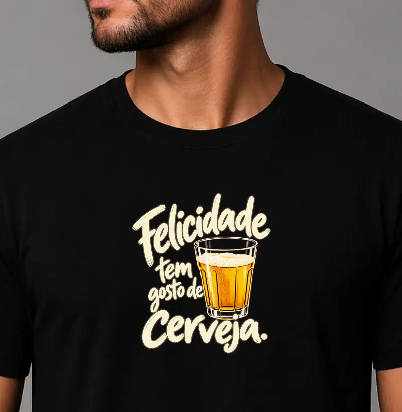 Felicidade tem gosto de cerveja