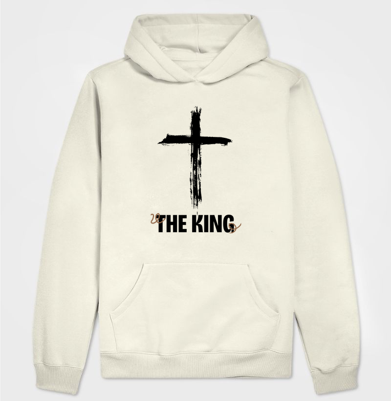 CRUZ THE KING - Estampa Preta - Hoodie Moletom