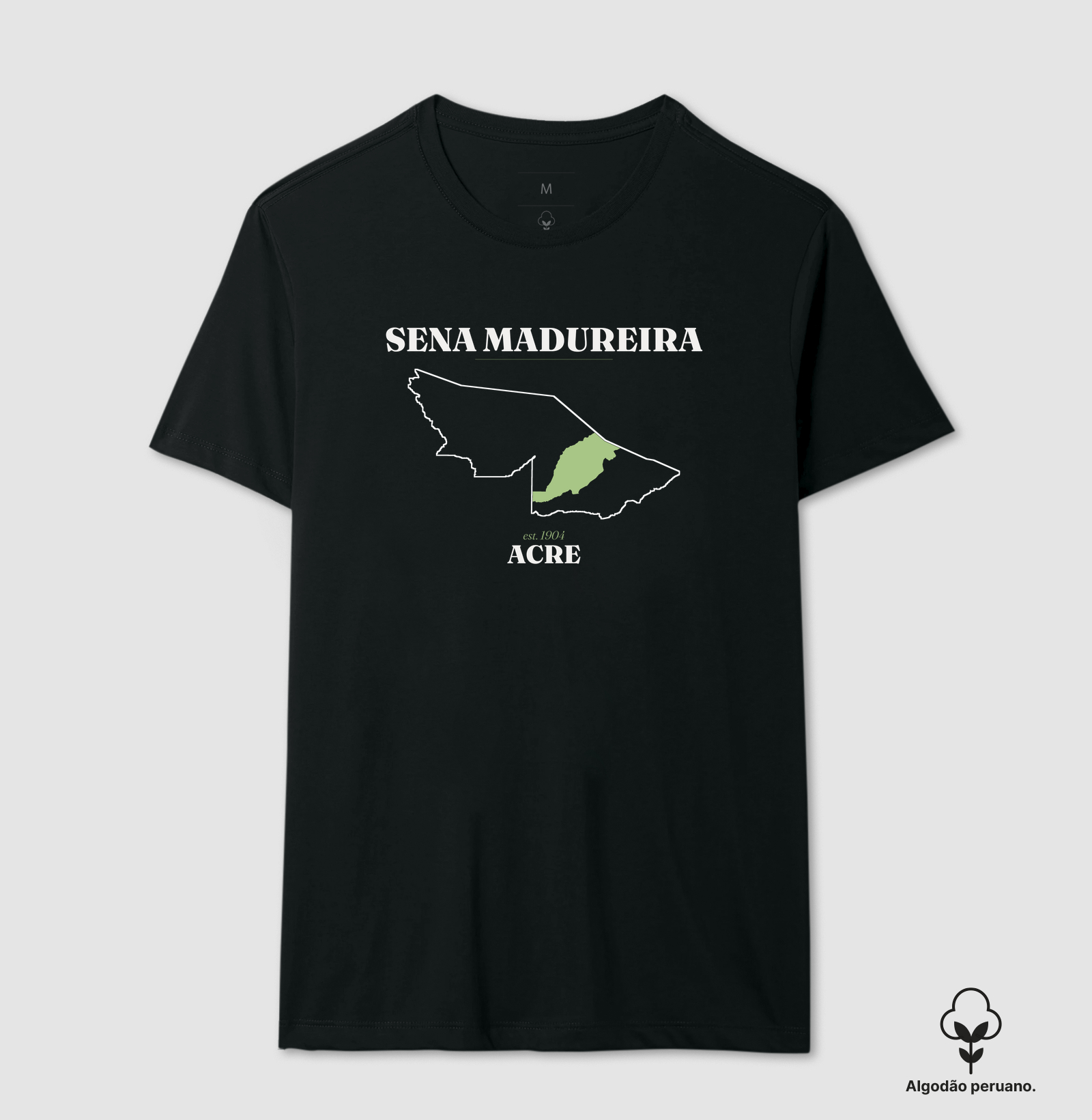 Sena Madureira | Legado AC - Camiseta Algodão Peruano
