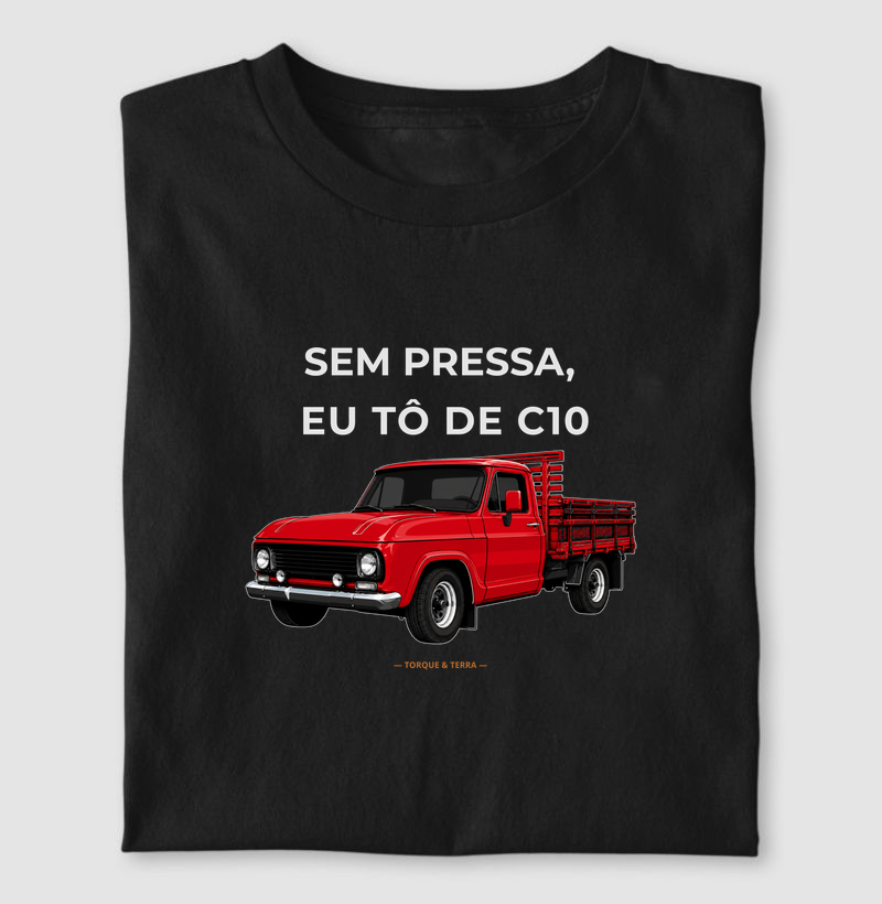 Sem pressa, eu tô de C10 - vermelha
