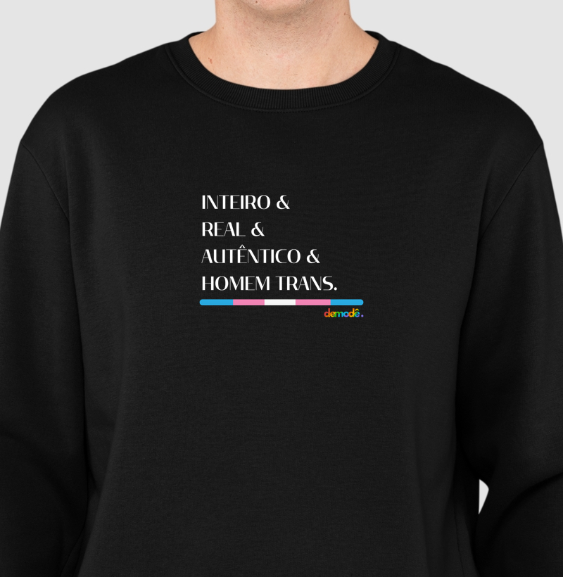 Inteiro & Real & Autêntico & Homem Trans
