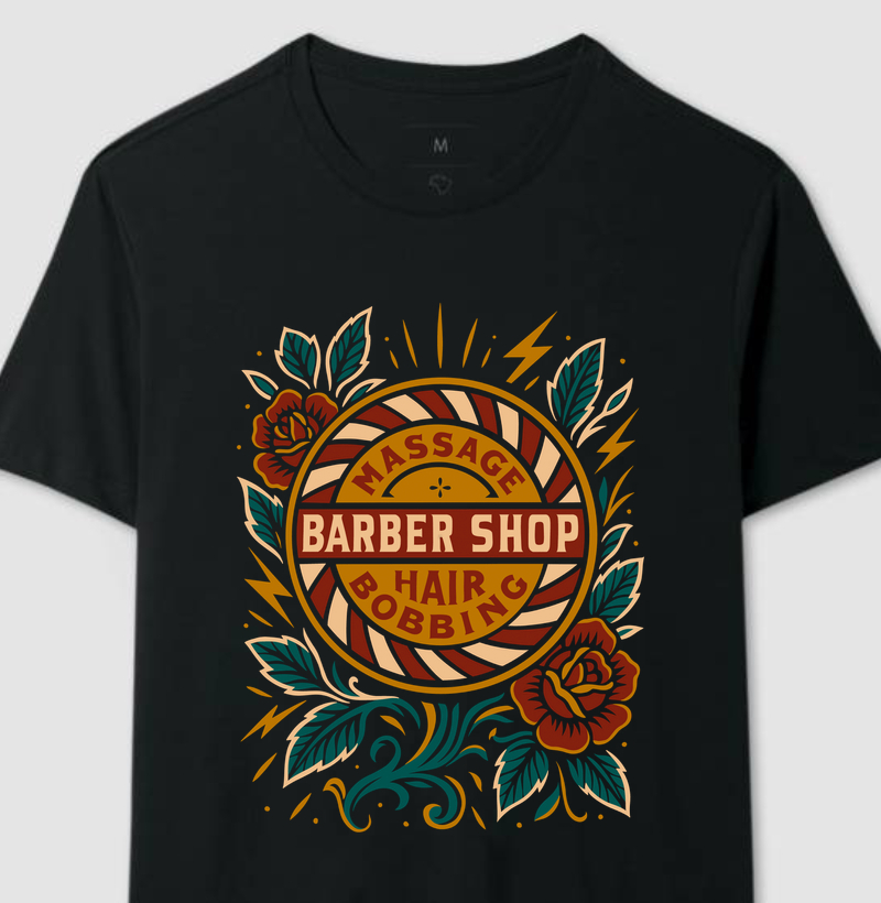 Barber Shop – Massage Hair Bobbing