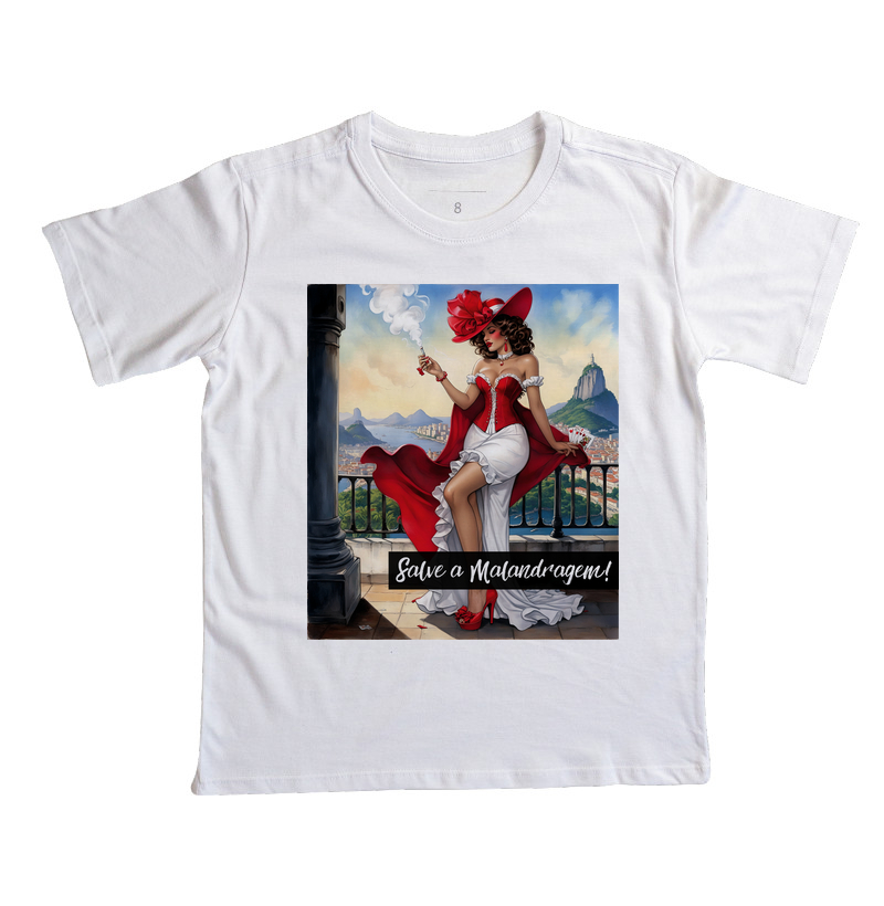 Camiseta Infantil - Malandra - Imagem 2