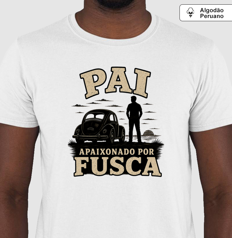Pai apaixonado por fusca