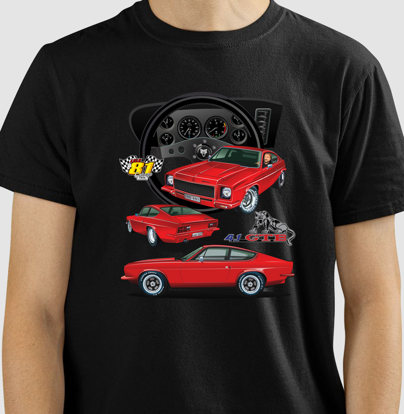 Camiseta Lele Garage #81 Puma GTB