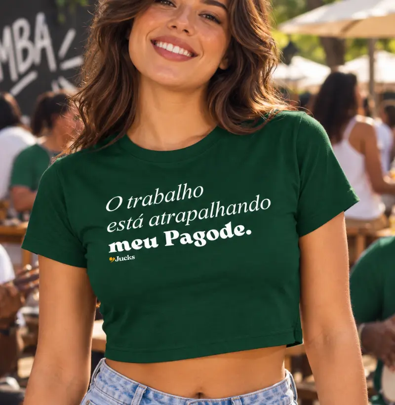 O trabalho está atrapalhando meu pagode - Cropped