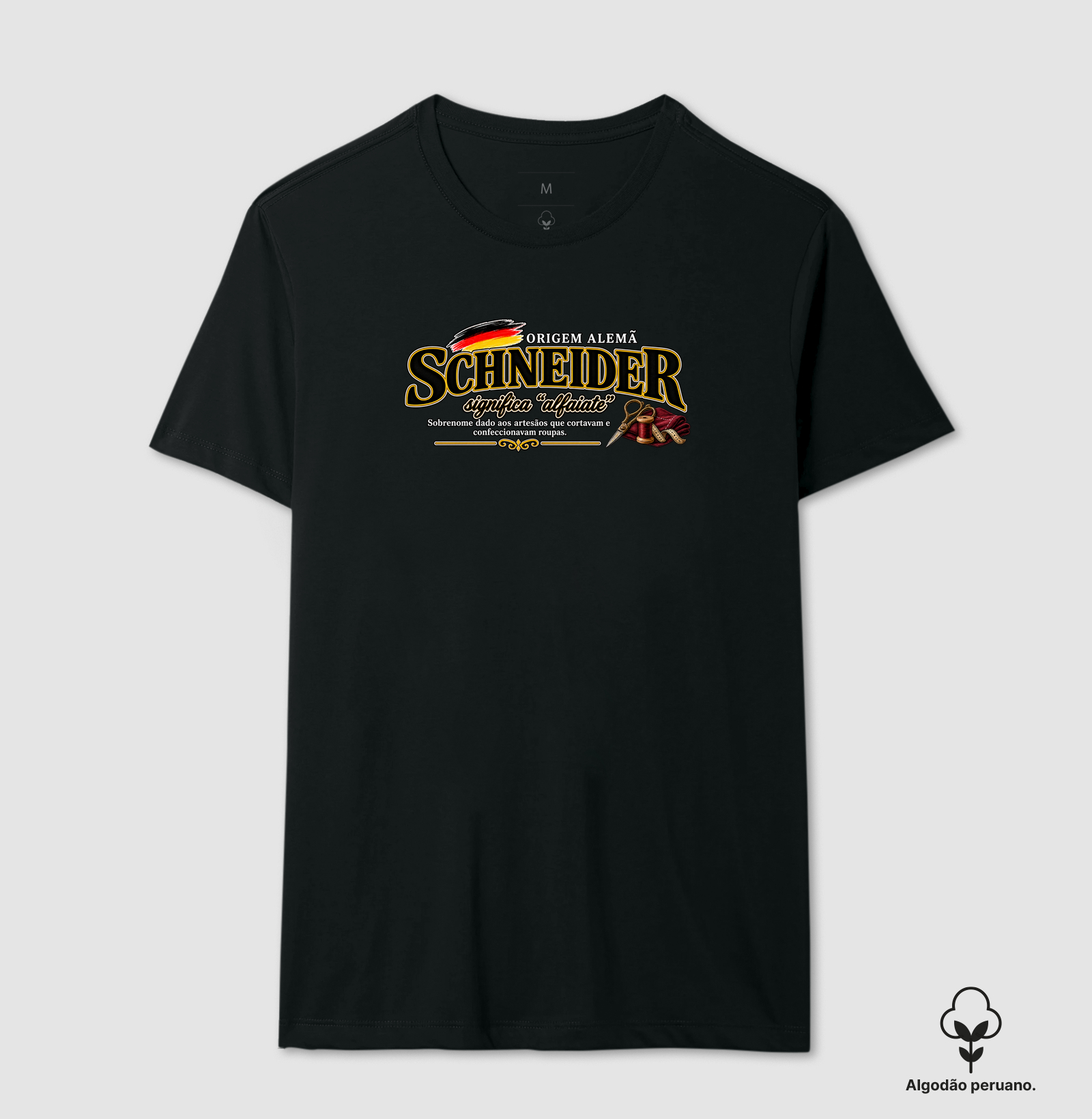 Schneider  - Camiseta Algodão Peruano
