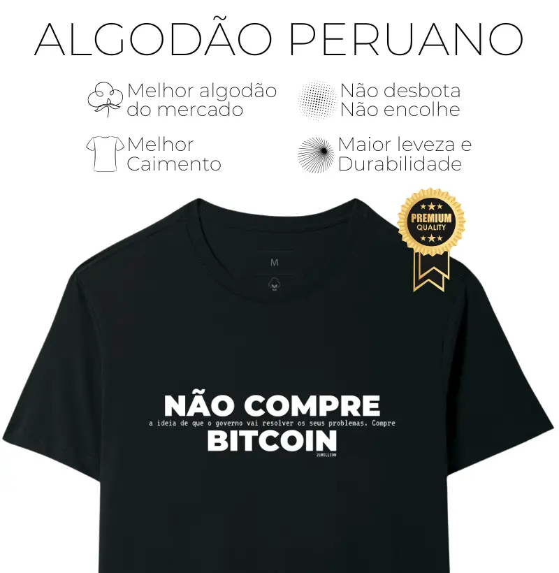 Não compre bitcoin
