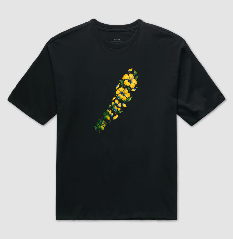 Flor Brasileira - Camiseta Oversized