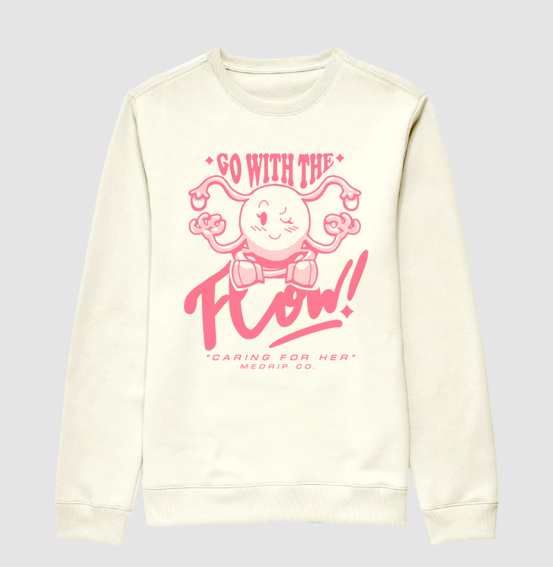 Go with the Flow Moletom Suéter