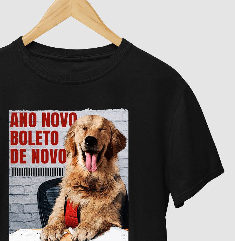 Ano novo boleto de novo Golden