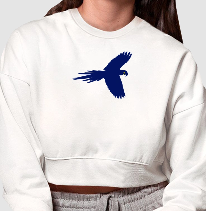 Arara Azul - Crooped