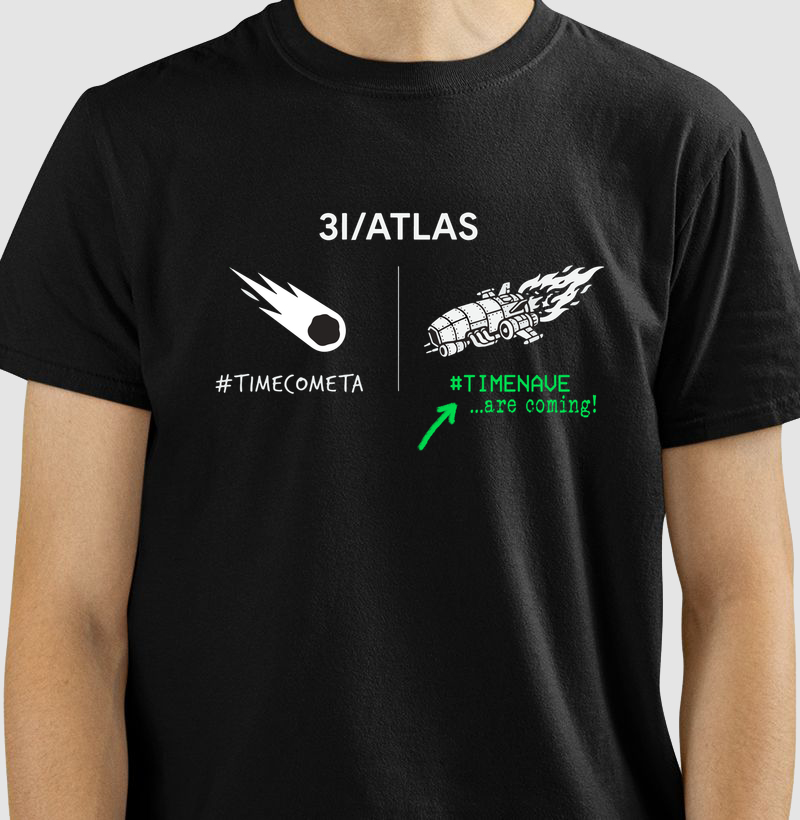 Camiseta 3i/Atlas - Edição 3 #TimeNave