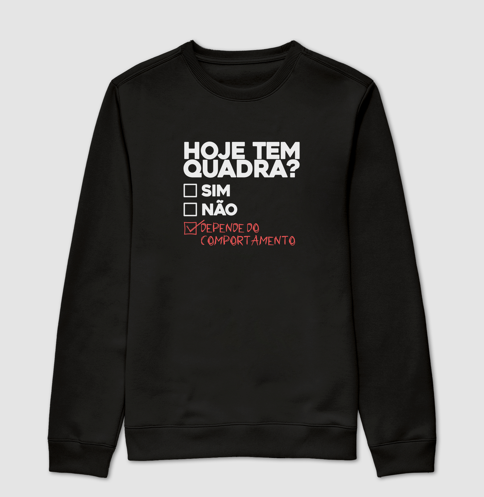 Hoje tem quadra?