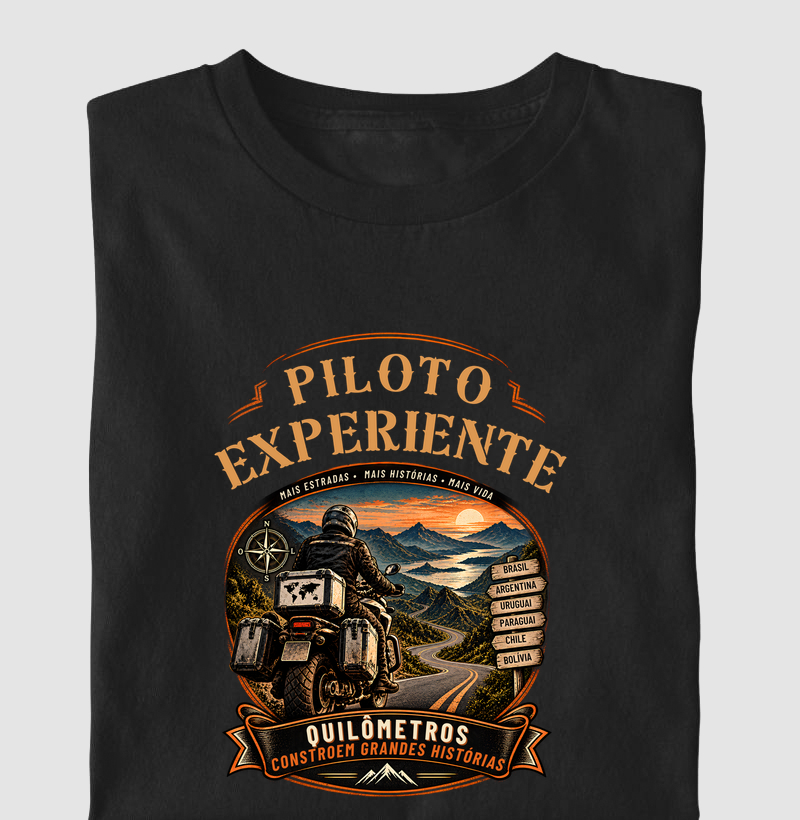 PILOTO EXPERIENTE - Camiseta