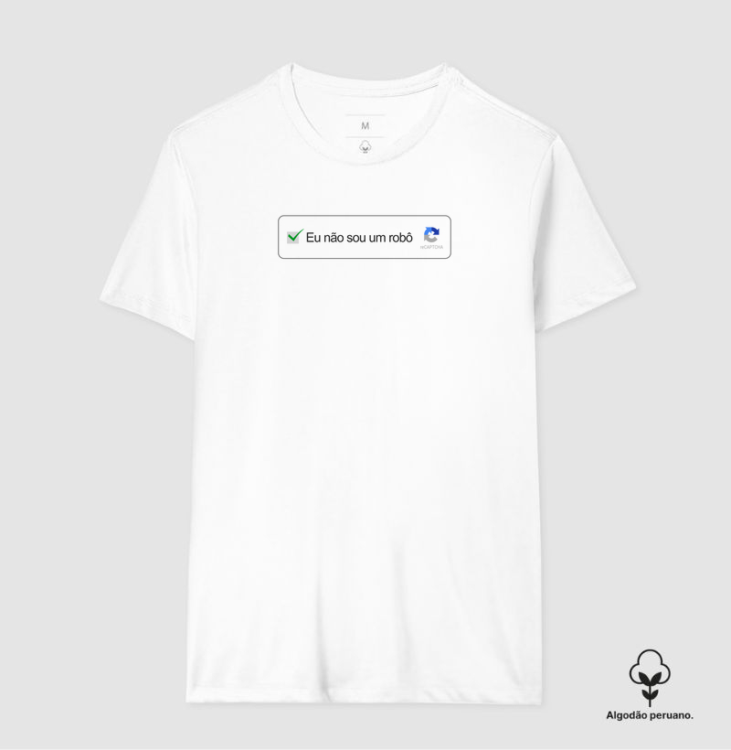 Eu não sou um robô