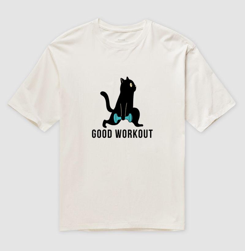 Oversized Gato No Foco Nº1