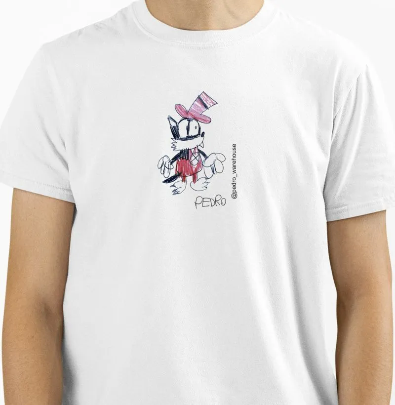 CAMISETA PREMIUM ALGODÃO PERUANO - LOBINHO