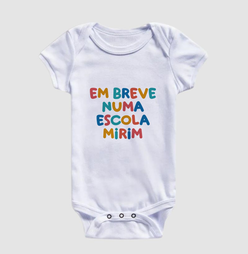 Body Infantil - Em breve numa escola mirim