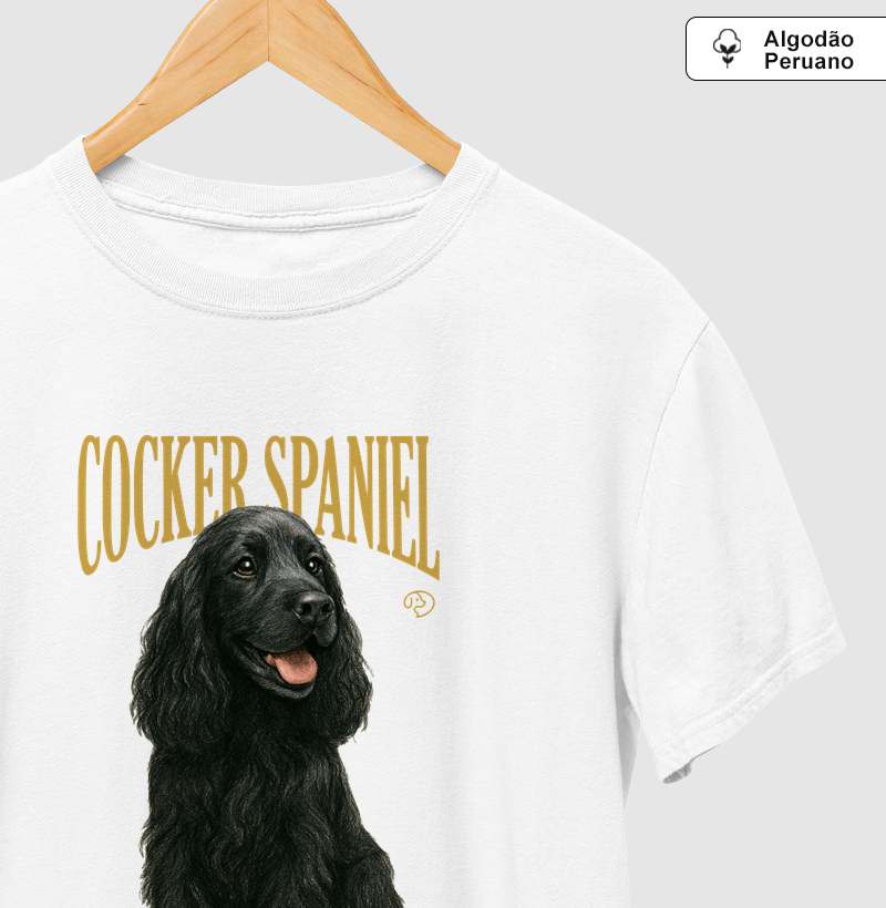 Cocker Spaniel Preto Vintage