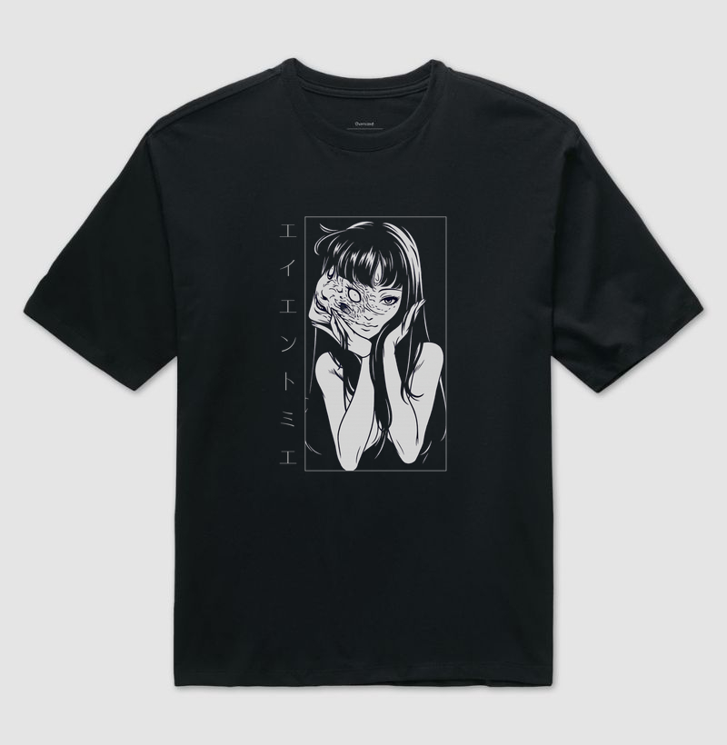 Camiseta Tomie – Oversized Unissex