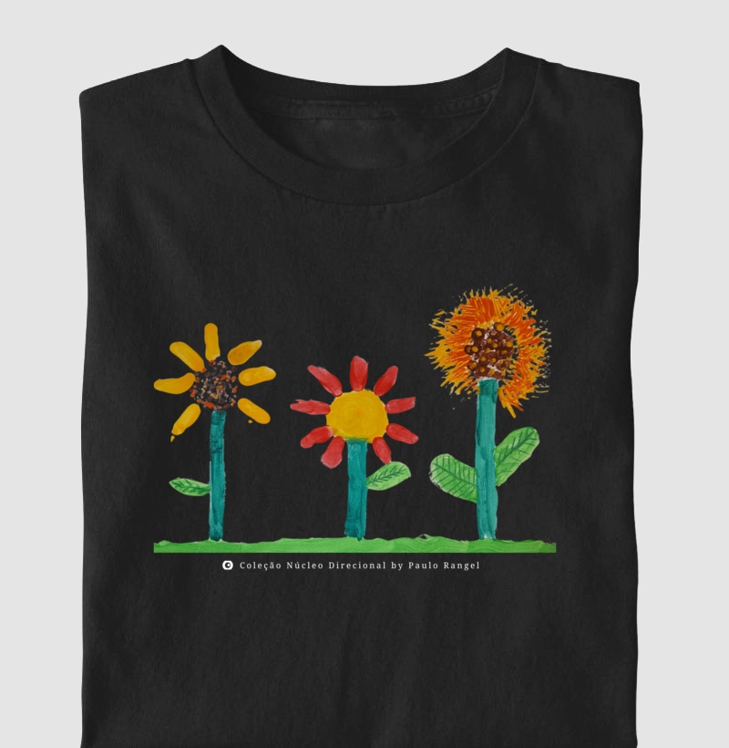 Camiseta Infantil Jardim by Paulo Rangel
