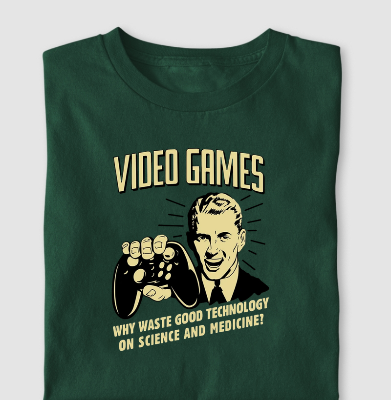 Camiseta Vintage Gamer