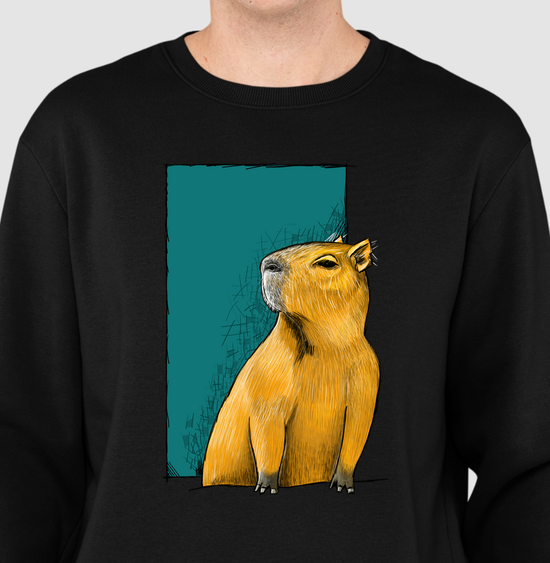 Suéter Moletom Capivara