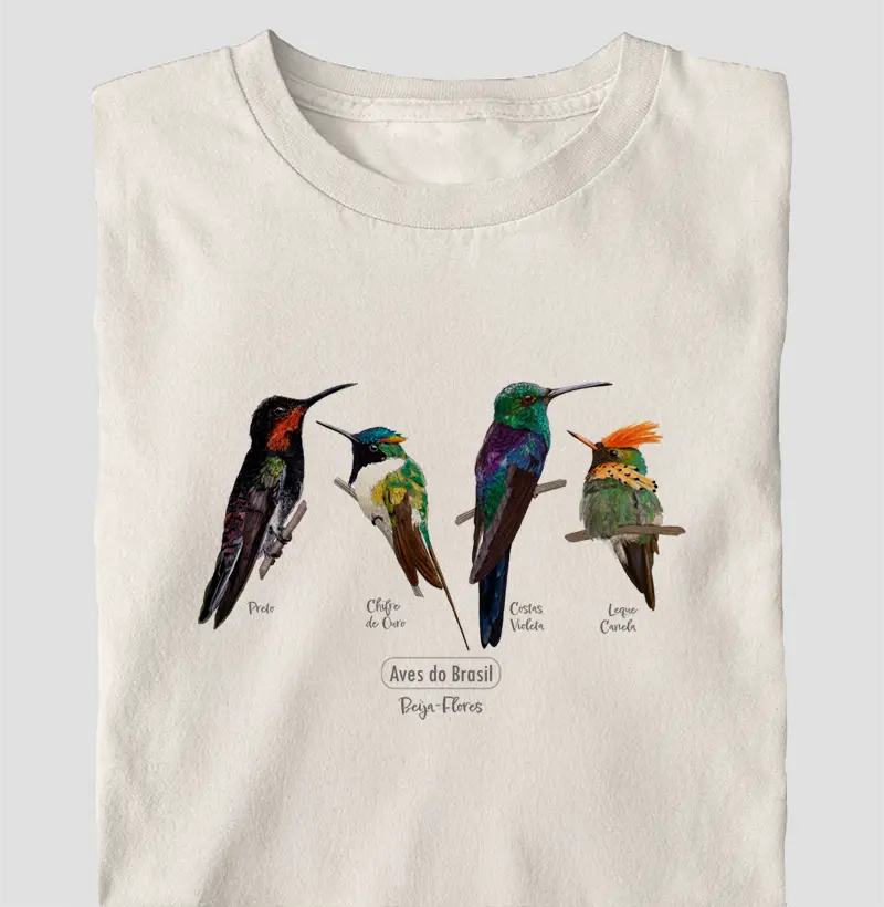 Aves do Brasil - Coletivo Beija-Flores - Oversized