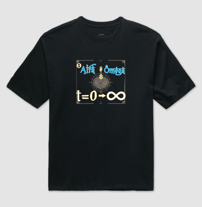 O Alfa e o Ômega - Camiseta Oversized