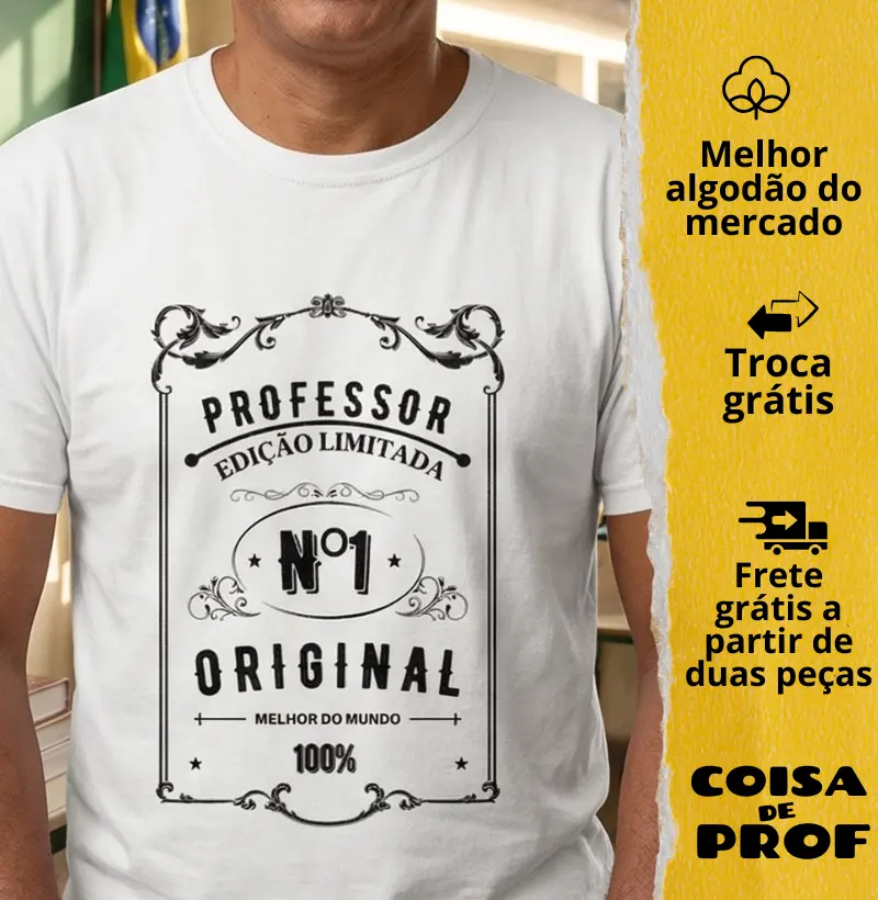 Camiseta Professor Edição Limitada