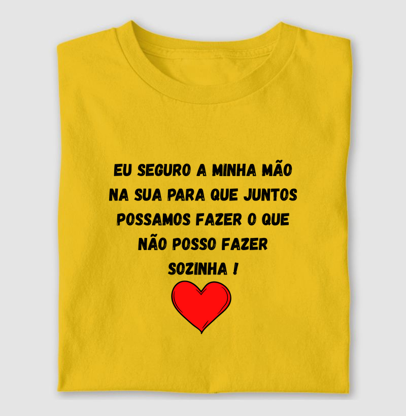 SEGURO A  MINHA MÃO NA SUA