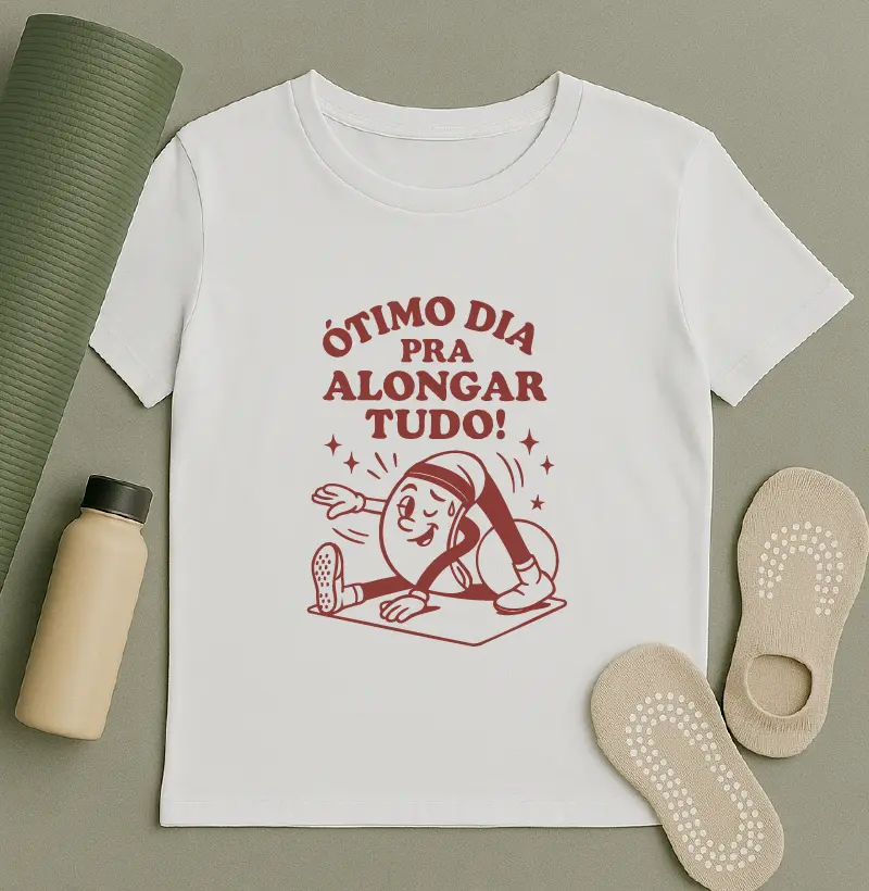Ótimo dia pra alongar tudo!