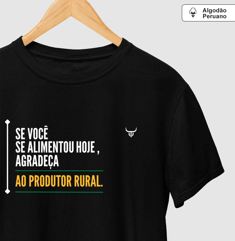 Agradeça ao produtor rural 