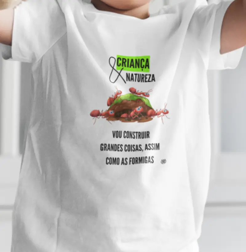 Criança & natureza vou construir grandes coisas