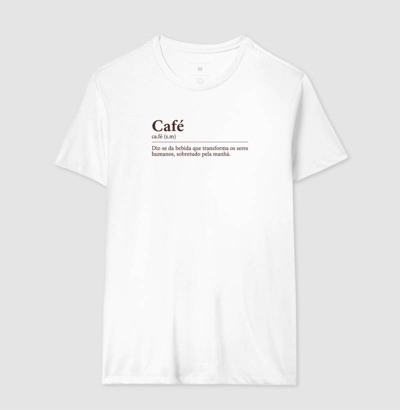 Camiseta - Café (Definição) ☕