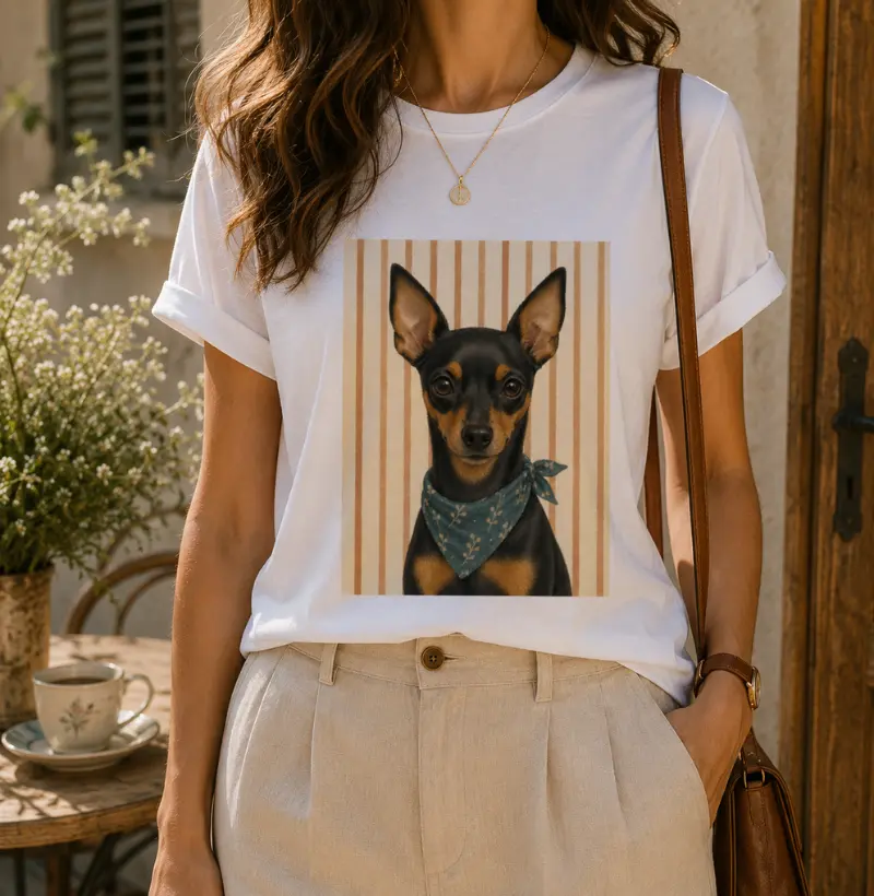 Pinscher - Gentle Paws - Camiseta