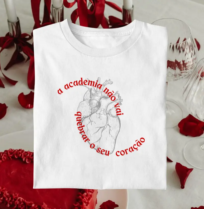 a academia não vai quebrar o seu coração