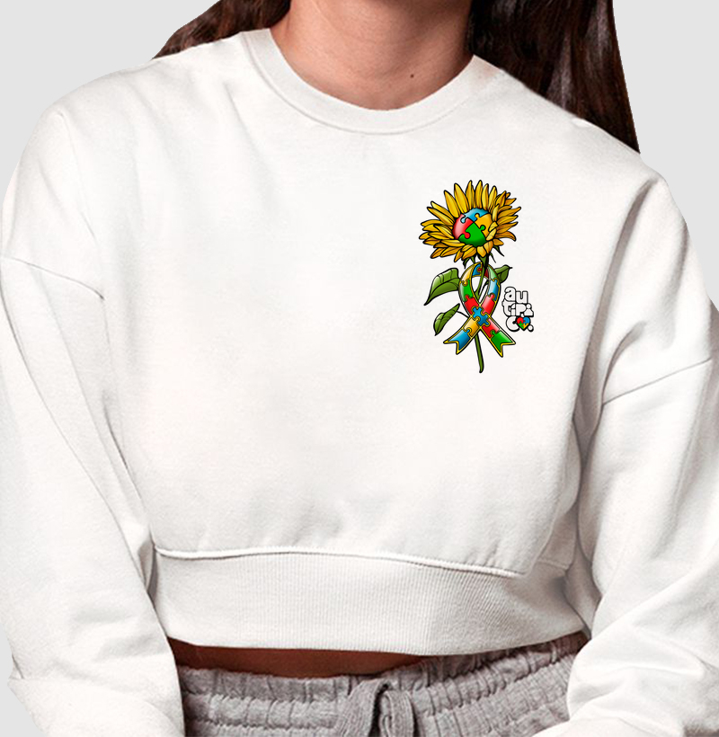 Girassol Atípico + Laço (Minimalista)