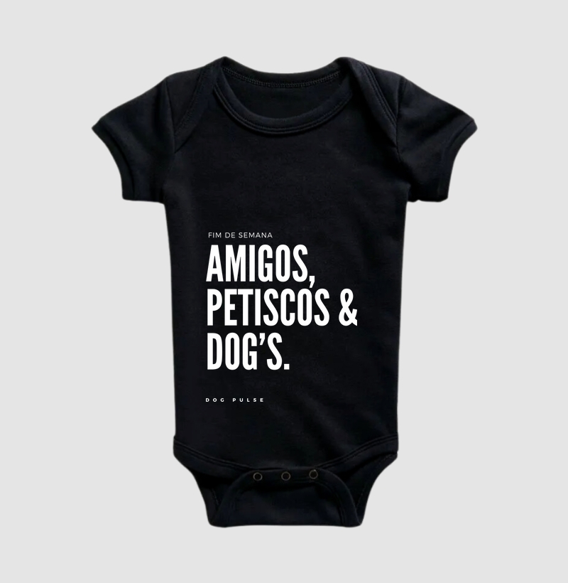 Body Infantil Dog Pulse Pawsitivity Collection FDS – Weekend Vibes