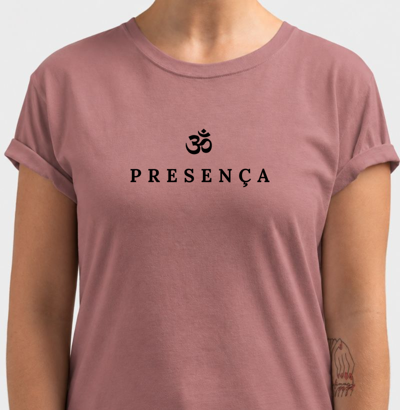 Camiseta Presença - Paz & Equilíbrio