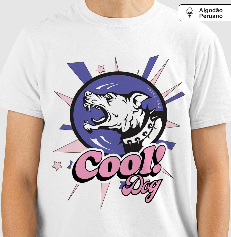 Camiseta Algodão Peruano Dog Pulse – COOL DOG