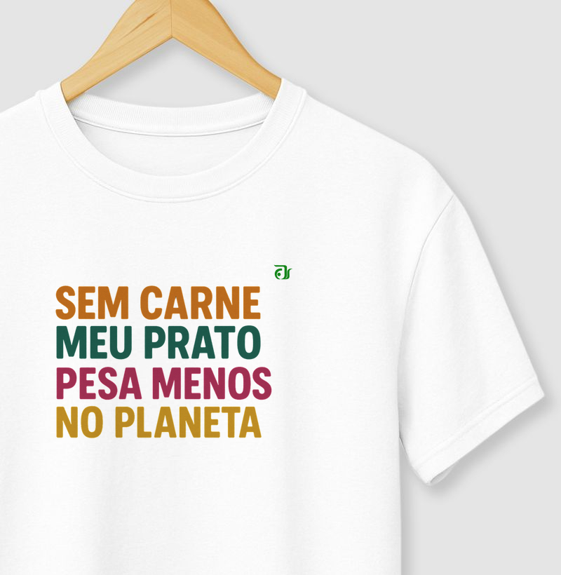 Sem carne meu prato pesa menos no planeta