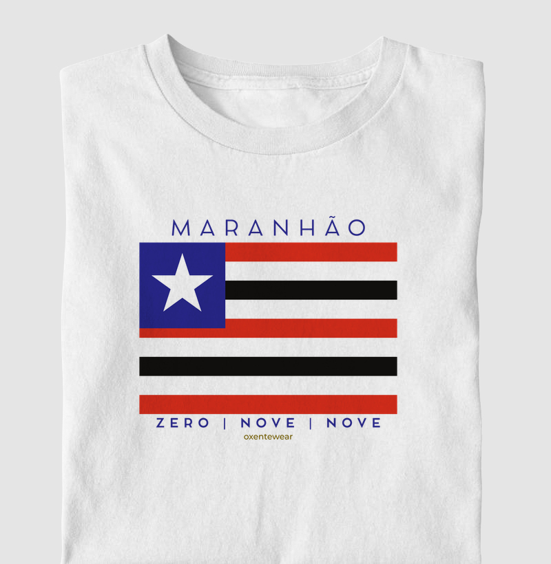 Camiseta bandeira Maranhão 099 | OxenteWear