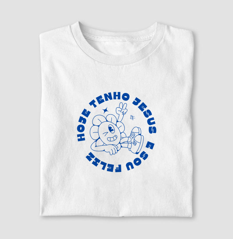 Hoje tenho Jesus e sou feliz